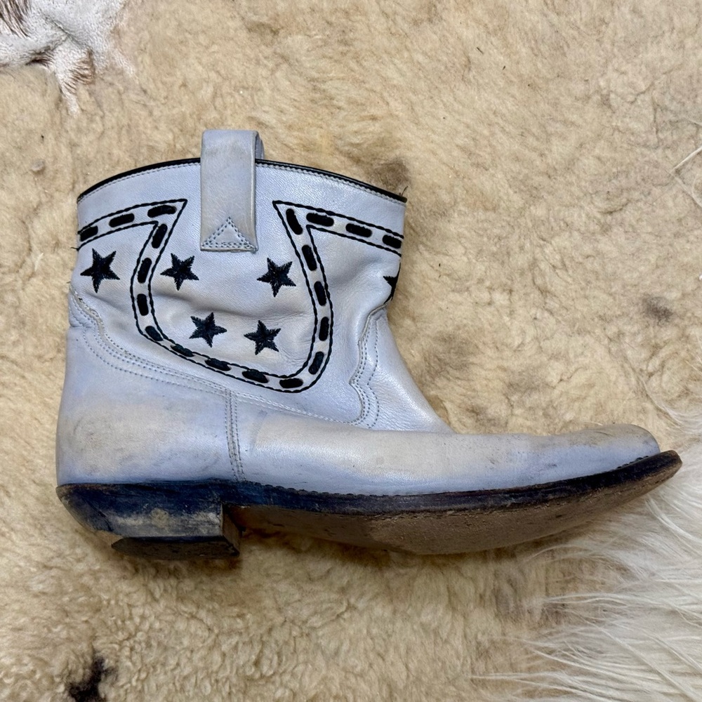 Golden Goose Short Ankle Cowboy Boots - Picture 3 of 9